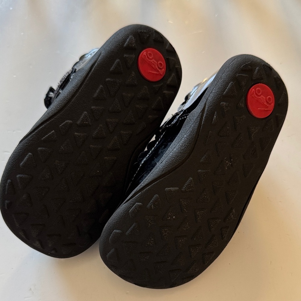 See Kai RunClassic Black Kids Mary Jane Shoes - Picture 4 of 6